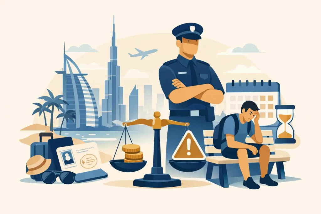 Tourist Visa Overstay Fines in the UAE